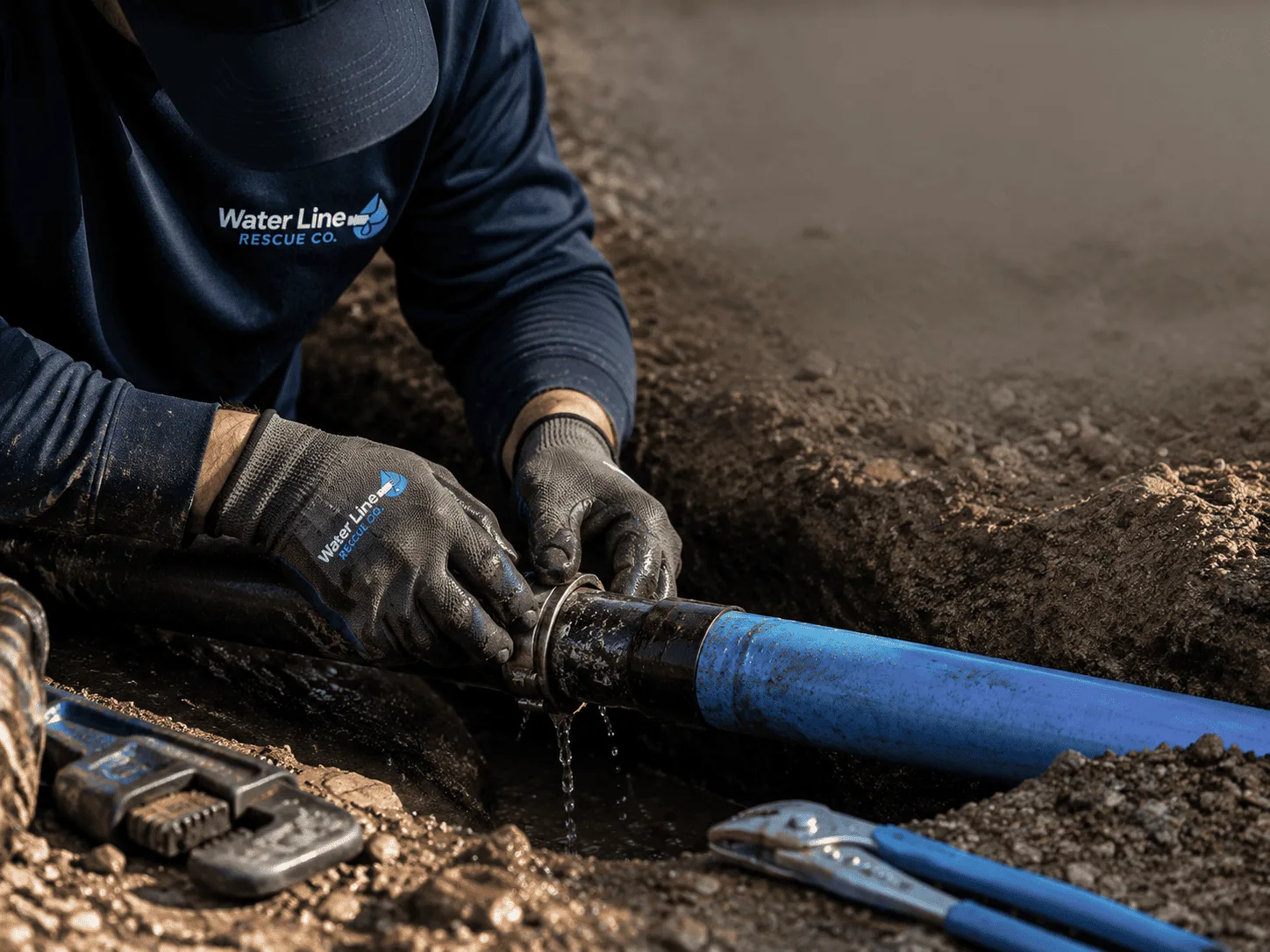 Why choose Water Line Repair in Cleo Springs, OK